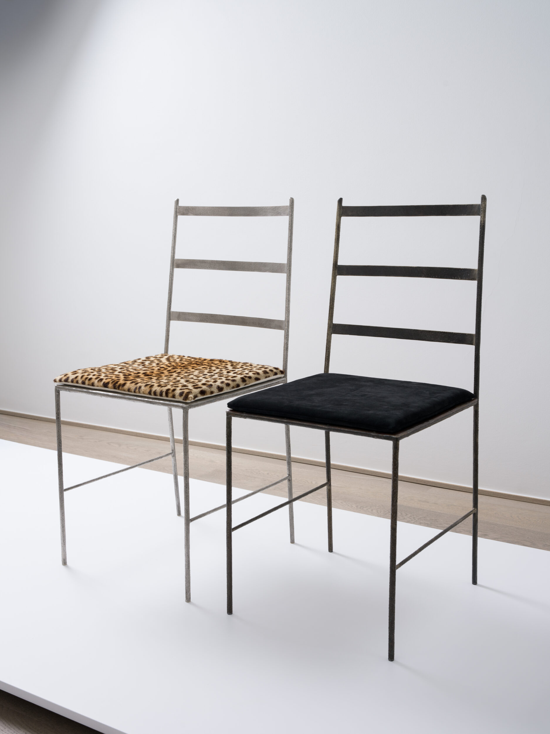 M.A.D line of furniture in collaboration with Giustini/Stagetti, exhibition at Pierre-Marie Giraud, © Omar Golli - Marie-Anne Derville