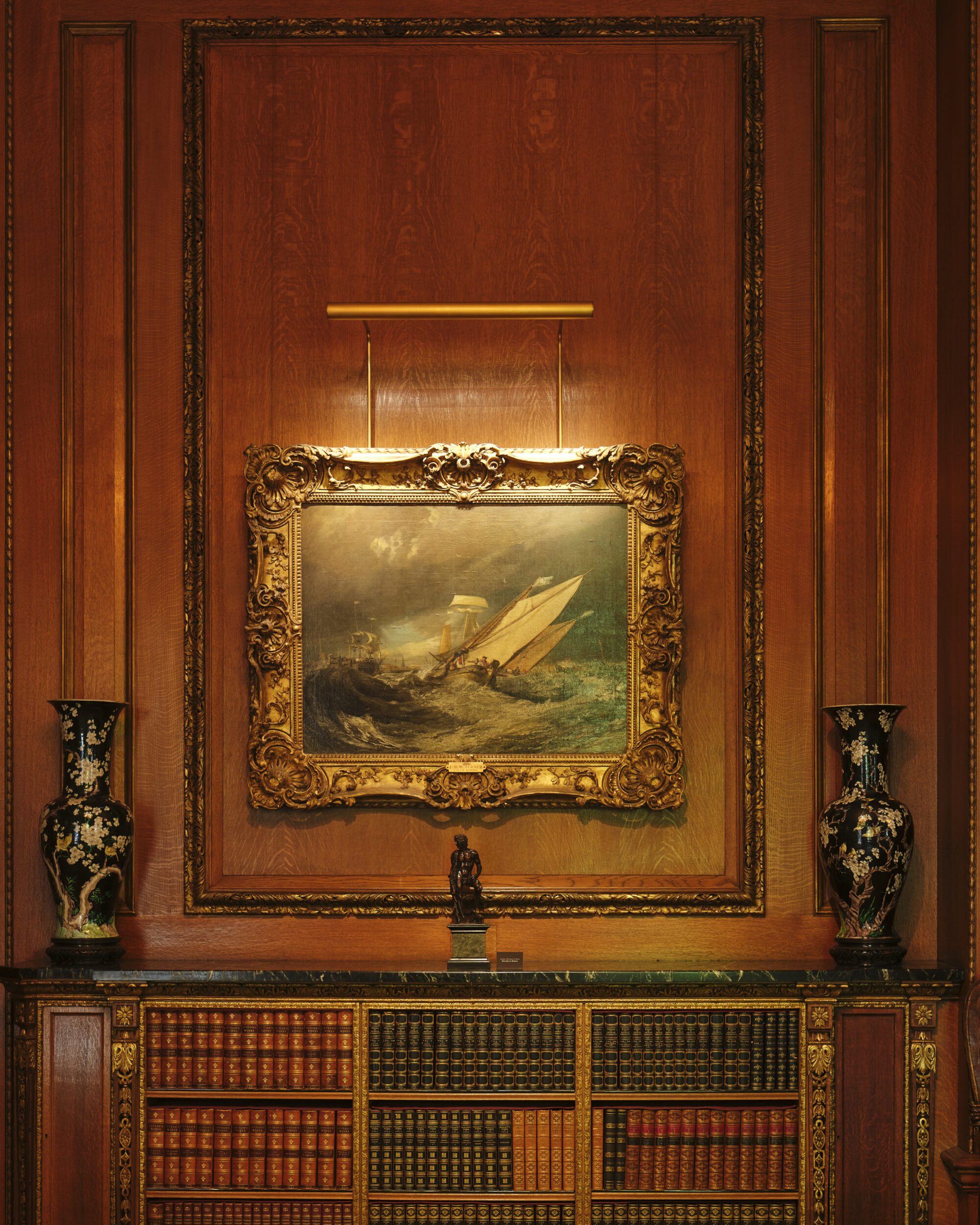 Design for Louis Vuitton Cruise 27 by Nicolas Ghesquière at Frick Collection © Adrian Gaut - Marie-Anne Derville